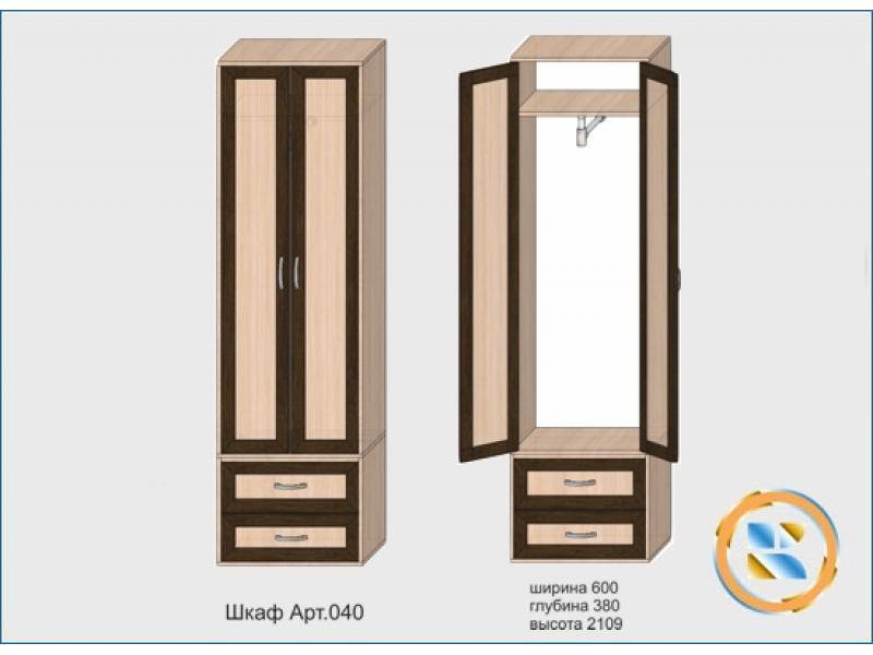шкаф арт 040 в Йошкар-Оле