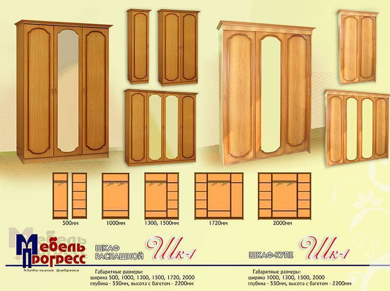 шкаф распашной «шк-1» в Йошкар-Оле