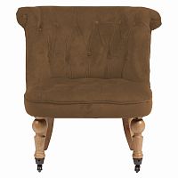 кресло amelie french country chair коричневое в Йошкар-Оле