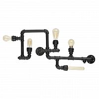 потолочная люстра ideal lux plumber pl5 nero в Йошкар-Оле