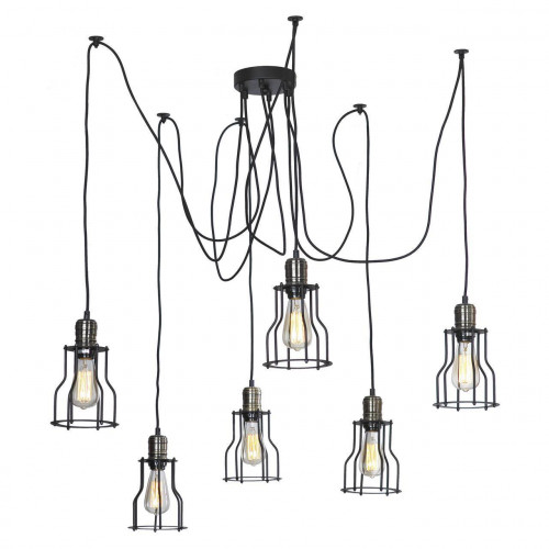 подвесная люстра lussole loft iv lsp-9310 в Йошкар-Оле