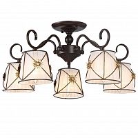 потолочная люстра arte lamp 72 a5495pl-5br в Йошкар-Оле