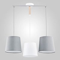 подвесная люстра tk lighting 1279 balance серая в Йошкар-Оле