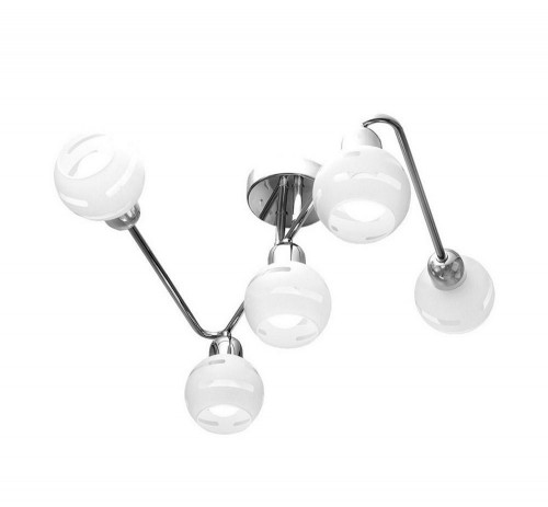 потолочная люстра idlamp agostina 361/5a-whitechrome в Йошкар-Оле