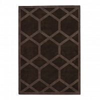 ковер ashton cocoa coffe 120x170 коричневый в Йошкар-Оле