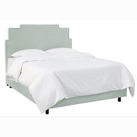 кровать двуспальная 160x200 зеленая paxton bed mint в Йошкар-Оле