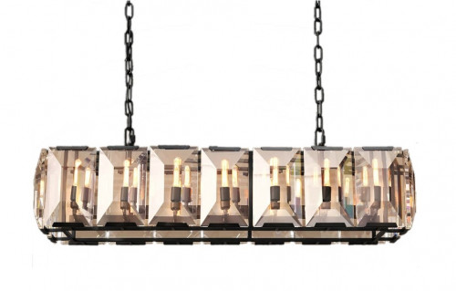 люстра harlow l100 черное основание, прозрачное стекло в Йошкар-Оле