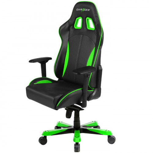 кресло геймерское dxracer king ks57 черно-зеленое в Йошкар-Оле