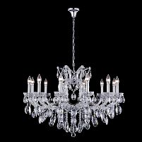 подвесная люстра crystal lux hollywood sp12 chrome в Йошкар-Оле