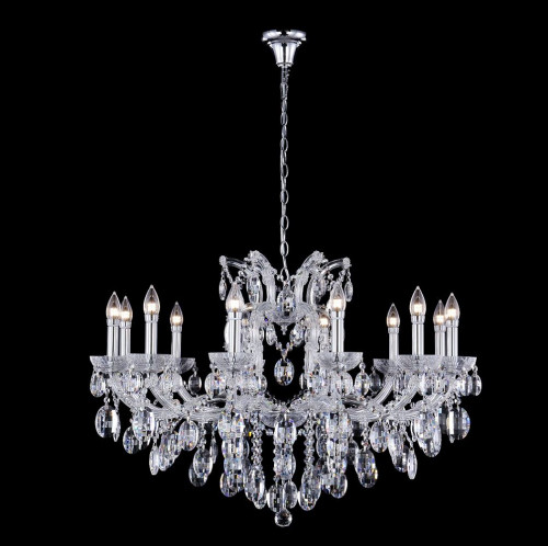 подвесная люстра crystal lux hollywood sp12 chrome в Йошкар-Оле