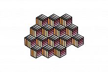 ковер parquet hexagon orange 305x188 от gan в Йошкар-Оле