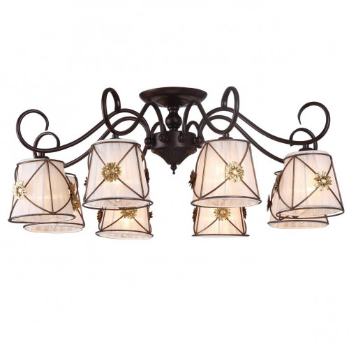 потолочная люстра arte lamp 72 a5495pl-8br в Йошкар-Оле