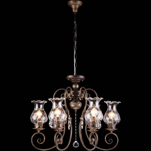 подвесная люстра arte lamp palermo a2053lm-6br в Йошкар-Оле