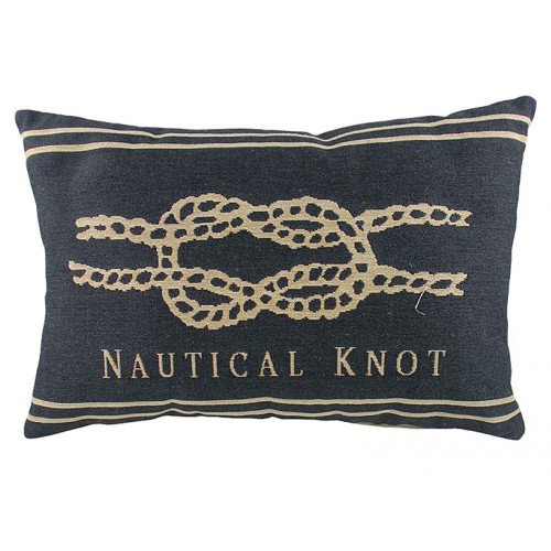 подушка с морским узлом nautical knot denim в Йошкар-Оле