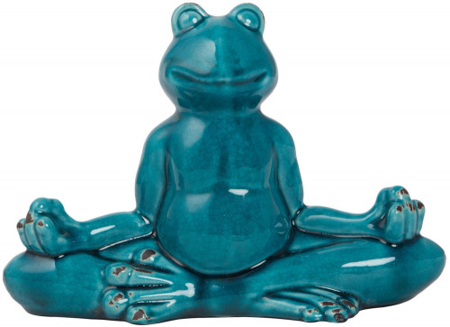 декор frog blue meditation в Йошкар-Оле