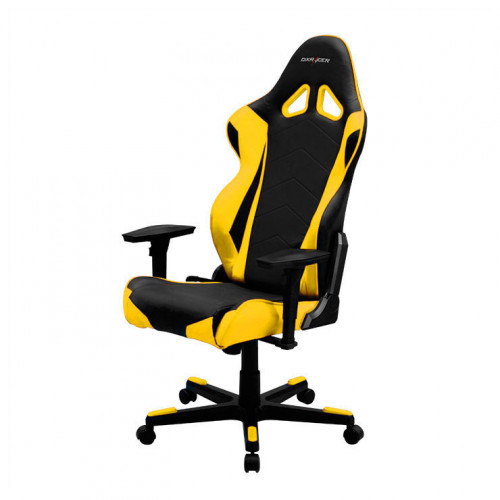 кресло геймерское dxracer racing re0 черно-желтое в Йошкар-Оле