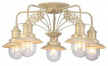 потолочная люстра arte lamp sailor a4524pl-5wg в Йошкар-Оле