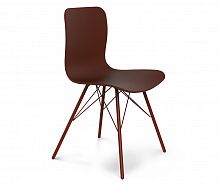 стул dsr коричневый s40 (eames style) в Йошкар-Оле