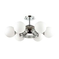 потолочная люстра odeon light miolla 3972/7c белая в Йошкар-Оле