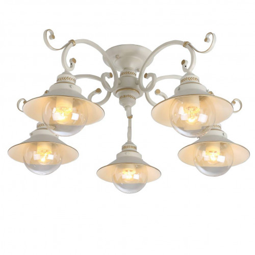 потолочная люстра arte lamp 7 a4577pl-5wg в Йошкар-Оле