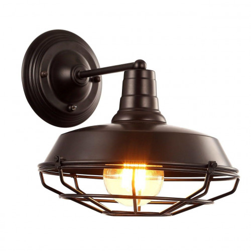 бра arte lamp ferrico a9183ap-1bk в Йошкар-Оле