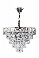 люстра серебро crystal d60x28 см в Йошкар-Оле