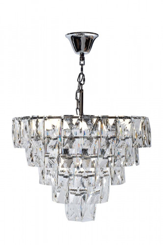 люстра серебро crystal d60x28 см в Йошкар-Оле