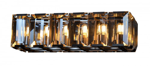 люстра harlow черное основание, прозрачное стекло в Йошкар-Оле