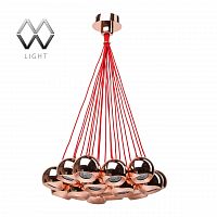 подвесная люстра mw-light котбус 2 492011919 медь в Йошкар-Оле