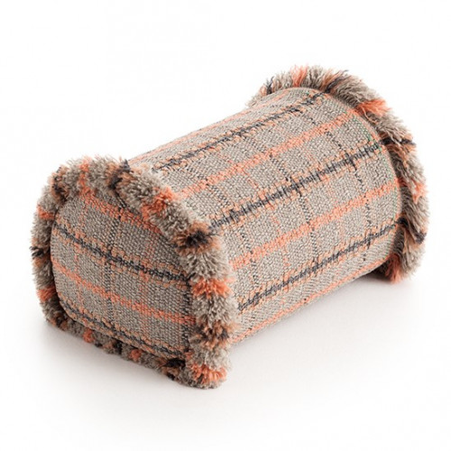 подушка большая-рол tartan terracotta от gan в Йошкар-Оле