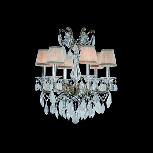 люстра md1102748-6b chrome от illuminati бежевая, хром в Йошкар-Оле