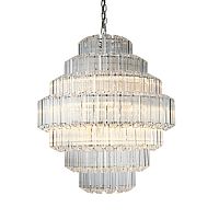 люстра vittoria 12 gold от delight collection прозрачная/золото в Йошкар-Оле