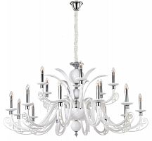 подвесная люстра crystal lux letisia sp12+6 white белая в Йошкар-Оле