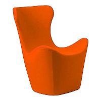 кресло papilio lounge chair оранжевое в Йошкар-Оле