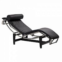 шезлонг chaise longue lc4 черный в Йошкар-Оле