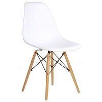 стул деревянный pc-015 белый (eames style) в Йошкар-Оле