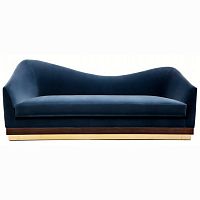 диван hughes sofa прямой синий в Йошкар-Оле