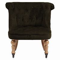 кресло amelie french country chair серо-коричневое в Йошкар-Оле