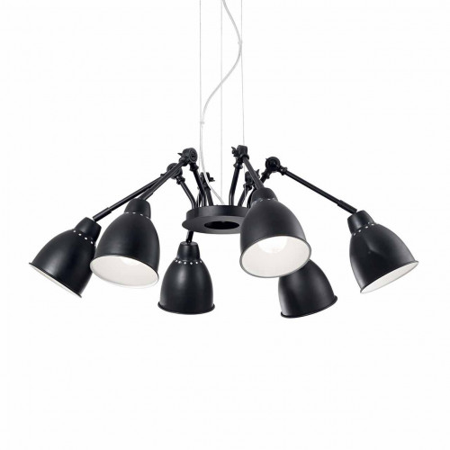 подвесная люстра ideal lux newton sp6 nero в Йошкар-Оле