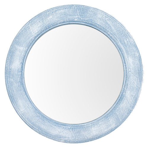 зеркало круглое голубое round window в Йошкар-Оле