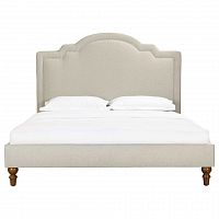 кровать двуспальная 160х200 бежевая cassis upholstered в Йошкар-Оле