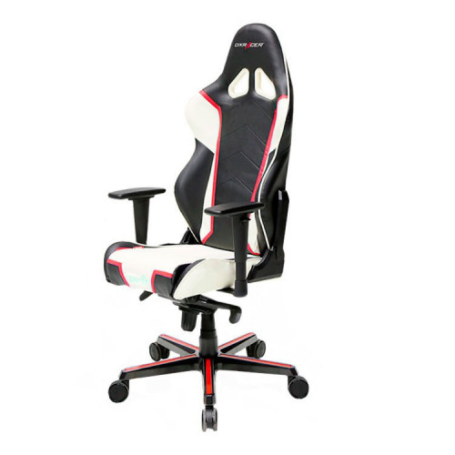 кресло геймерское dxracer racing черно-бело-красное в Йошкар-Оле