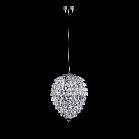 подвесной светильник crystal lux charme sp2+2 led chrome/transparent в Йошкар-Оле