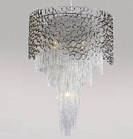 подвесной светильник crystal lux hauberk sp-pl8 d60 матовый никель в Йошкар-Оле