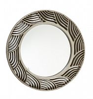 зеркало круглое серебряное в резной раме fiore в Йошкар-Оле