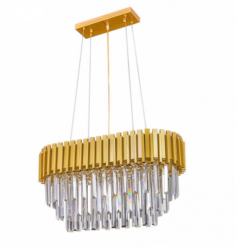 люстра emerald l66 латунь, прозрачное стекло в Йошкар-Оле