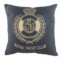 подушка с гербом королевского royal yacht club denim в Йошкар-Оле