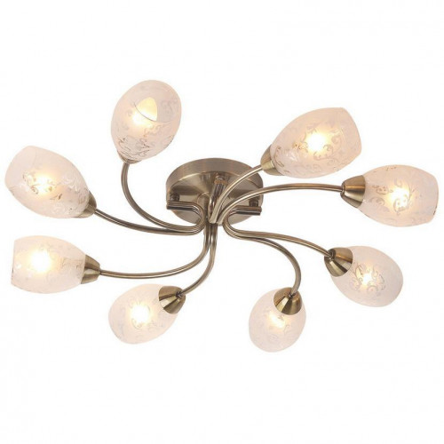 потолочная люстра idlamp carmina 201/8pf-oldbronze в Йошкар-Оле