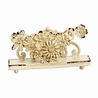 подставка для визиток pewter flower белая в Йошкар-Оле