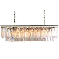 люстра odeon l110 silver серая, прозрачная в Йошкар-Оле